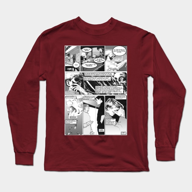 To Eat and Die Long Sleeve T-Shirt by LDH Illustrations